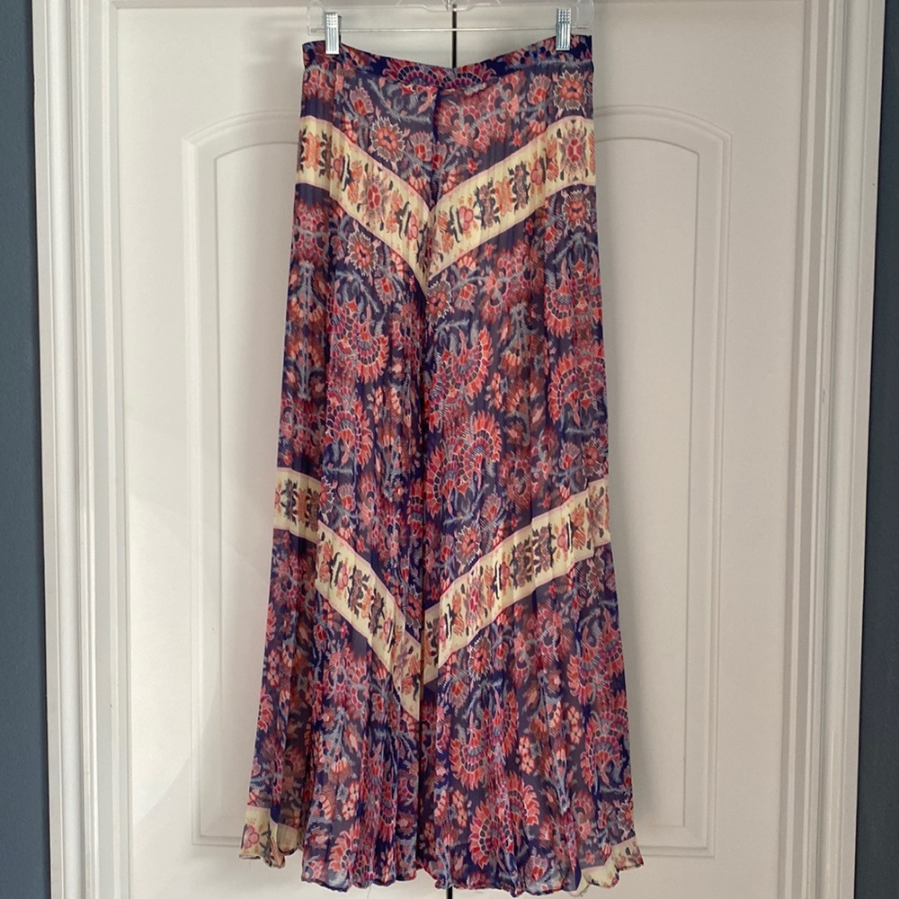 Boho maxi skirt size M